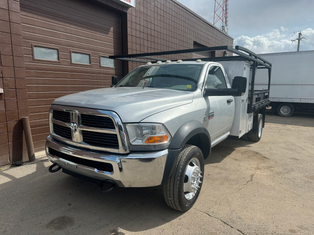 2012 Dodge 5500 Flatbed Truck Diesel 4X4 in Cars & Trucks in Calgary - Image 2