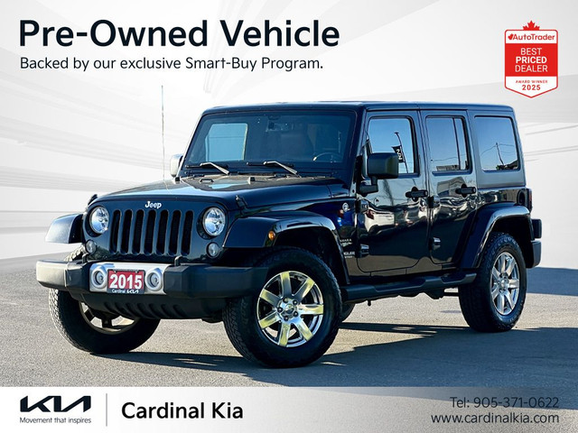 2015 Jeep Wrangler Unlimited Sahara in Cars & Trucks in St. Catharines