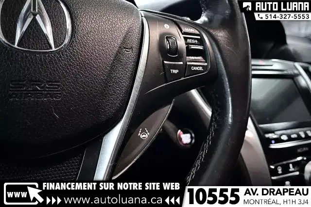 2016 ACURA TLX Tech GPS/LANE ASSIST/CAMERA/TOIT/CUIR/DEMARREUR in Cars & Trucks in City of Montréal - Image 25