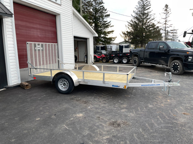 2023 MISSION 6'X12' Aluminum Utility - $28 per week O.A.C in Cargo & Utility Trailers in Fredericton - Image 2