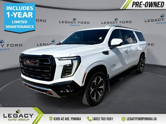 2025 GMC Yukon XL AT4 - Power Liftgate - Cooled Seats in Cars & Trucks in Edmonton
