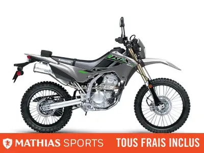 Concessionnaire des véhicules neufs et d'occasion. Double-usage KAWASAKI KLX300 2025 La KLX300 est u...