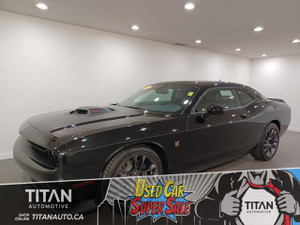 2022 Dodge Challenger Scat Pack 392 | 6.4L V8 | 485hp!!! | ONLY 641km!!! | Cooled Leather | Premium Audio | Sunroof