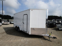 2024 Legend 8 Wide Aluminum Flat Top V-Nose Trailer from $16,260