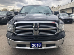 2018 RAM 1500 SLT CERTIFIED WITH 3 YEARS WARRANTY INCLUDED.