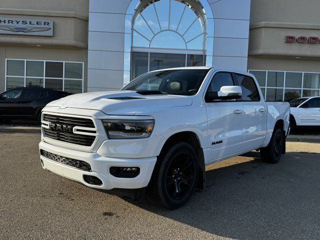2023 Ram 1500 Sport Crew Cab 4x4 | Low KMs | HEMI V8 | Leather in Cars & Trucks in Edmonton - Image 2