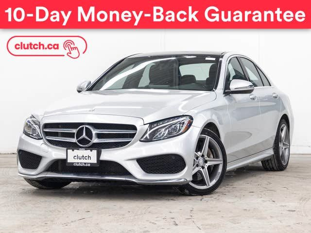 2016 Mercedes-Benz C-Class C 300 4Matic AWD w/ Rearview Cam, Dua in Cars & Trucks in Ottawa