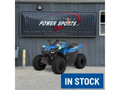2025 Polaris Outlaw 70 EFI IN STOCK 2025 POLARIS OUTLAW 70 EFI - AIR COOLED 70cc 4-STROKE SINGLE CYL...