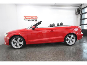 2018 Audi A3 KOMFORT / 2.0 TFSI / CONVERTIBLE / QUATTRO