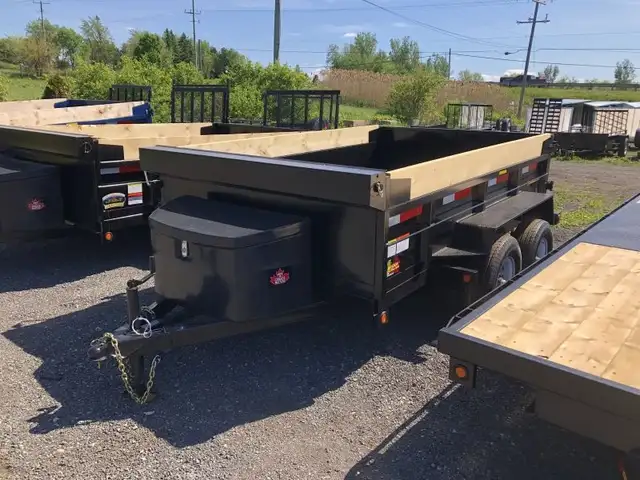 Miska Contractor Dump Trailer - Made in Canada in Cargo & Utility Trailers in Sudbury - Image 7