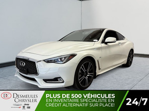 2018 Infiniti Q60 AWD Luxe 3,0Turbo Toit ouvrant Cuir Navigation Mag