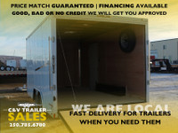 2022 Cargomate 8'6 X 16' ENCLOSED TRAILER