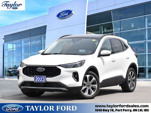 2023 Ford Escape Platinum WOW...PLATINUM, MOONROOF , STAR WHITE! in Cars & Trucks in Kawartha Lakes