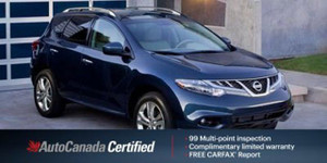 2013 Nissan Murano SV | AWD | Sunroof | Heated Seats | Remote Start | Back Up Cam