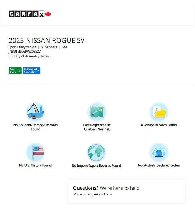 2023 Nissan Rogue SV AWD-Pano Roof-360 Camera-Advanced Driver As in Cars & Trucks in London - Image 3