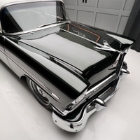 Check out this perfect 1956 Chevrolet Bel Air two door post restomod! This car is stunning! This is... (image 6)