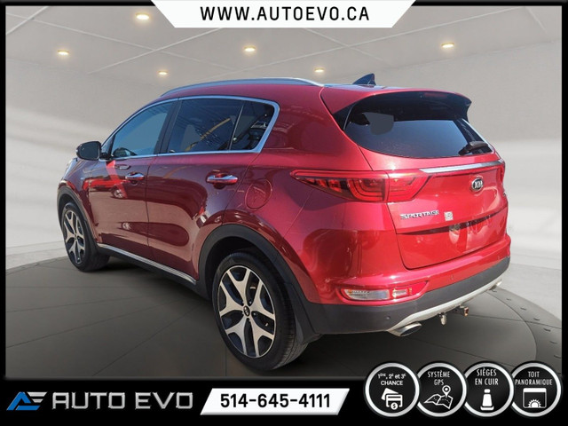 2017 Kia Sportage SX AWD TURBO * CUIR * TOIT PANO * GPS * FULL E in Cars & Trucks in City of Montréal - Image 4