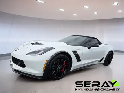 CHEVROLET CORVETTE 2015 Z06 3LZ CONVERTIBLE SIEGES CHAUFFANTS ET VENTILES CAMERA NAVIGATION BLUETOOT...