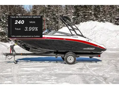 US-YAMC0056A525 Dynamisez votre été avec l'AR195 et son moteur Yamaha SVHO suralimenté de 1,8 L, tan...
