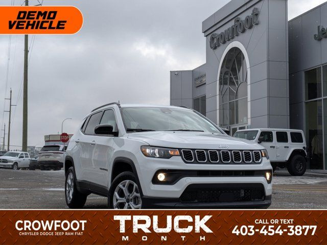 2025 Jeep Compass North - Heated seats & Steering - Driver in Cars & Trucks in Calgary