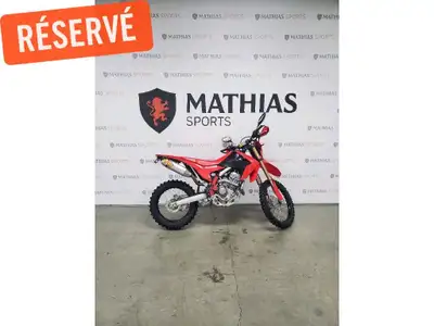 Double-usage HONDA HONDA CRF 250RL 2019 Le paiement est calculé sur un terme de semaines avec un tau...