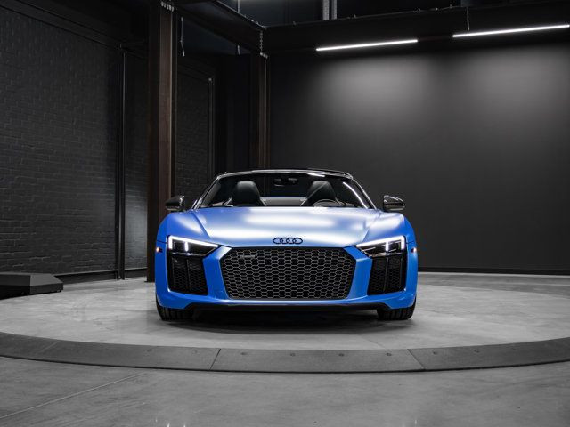 2017 Audi R8 V10 Spyder | Matte Blue Vinyl Wrap | Titanium in Cars & Trucks in Strathcona County - Image 3