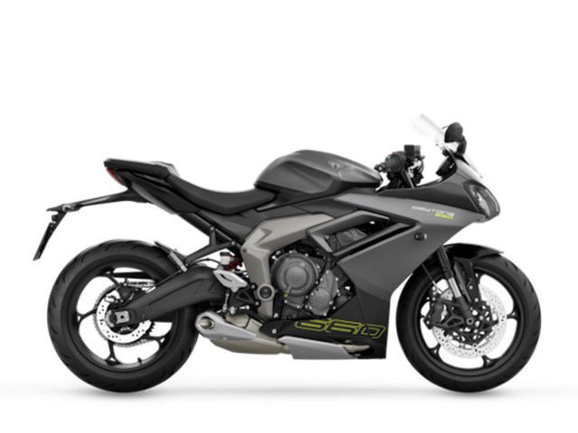 2025 Triumph Daytona 660 Satin Granite/Satin Black in Street, Cruisers & Choppers in Calgary