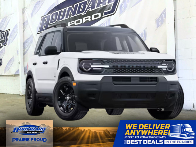 2025 Ford Bronco Sport BIG BEND | BLACK APPEARANCE PKG | REM STA in Cars & Trucks in Lloydminster