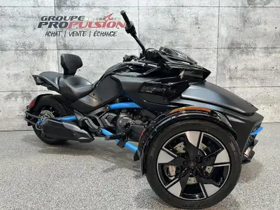 2022 Can-Am Spyder F3-S, SE6 | 4400km FINANCEMENT 1re, 2e et 3e chance Réputé moteur 3 cylindres 133...