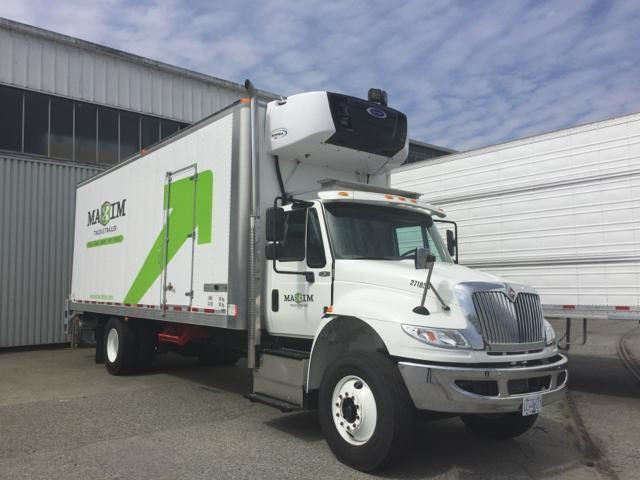 2018 International 4300 4x2, Used Reefer Van in Heavy Trucks in Regina