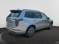 This 2025 Cadillac XT6 in Argent Silver Metallic is equipped with AWD and Gas V6 3.6L/ engine. Exclu... (image 4)