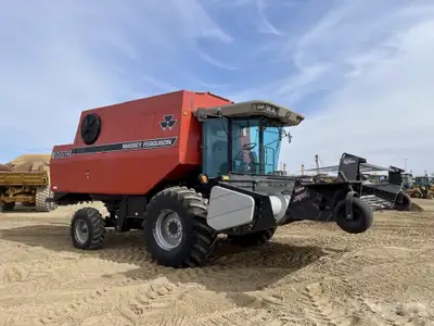 1997 Massey Ferguson 8680 Combine Harvester Located in Clyde, Alberta 1823hrs Cummins C series 8.9L...