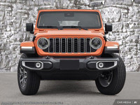 This 2025 JEEP WRANGLER 4-DOOR SAHARA has the following options Cloth Low-Back Bucket Seats, Remote... (image 1)