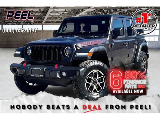 2024 Jeep Wrangler Rubicon | Heated Seats | 12\" Touchscreen | 4 in Cars & Trucks in Mississauga / Peel Region
