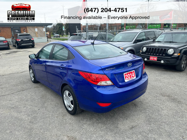 2014 Hyundai Accent *** 3 YEAR WARRANTY INCLUDED *** in Cars & Trucks in City of Toronto - Image 4