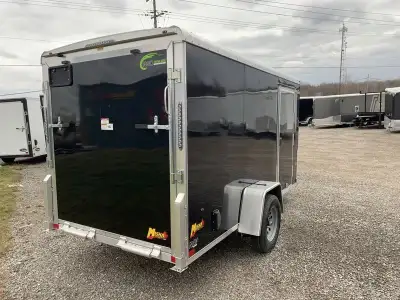 Neo All-Aluminum 6'x10' Enclosed Trailer - Loaded with standard features like a Seamless Aluminum Ro...