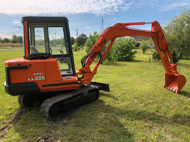 KUBOTA KX-026 MINI EXCAVATOR in Cars & Trucks in City of Montréal - Image 4