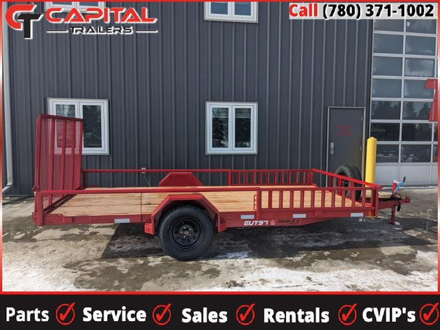 2024 Double A Trailers Utility Trailer 83in. x 14' (3500LB GVW) in Cargo & Utility Trailers in Strathcona County