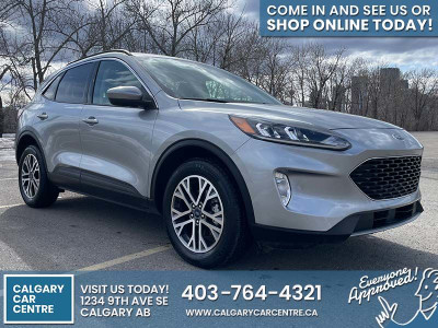 2021 Ford Escape SEL AWD $199B/W /w Back-up Cam, Heated Leather 