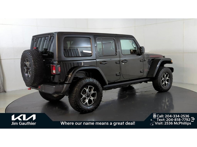  2023 Jeep Wrangler Rubicon 4x4, Accident Free, Low km, UConnect in Cars & Trucks in Winnipeg - Image 3