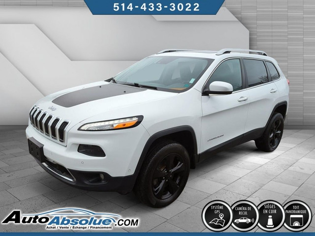 2016 Jeep Cherokee Limited + V6 + 4x4 + NAVI in Cars & Trucks in Laval / North Shore