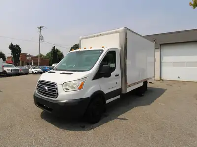 2015 FORD TRANSIT CUBE T-350 12 PIED CRÉDIT-BAIL DISPONIBLE 2015 FORD TRANSIT T-350 156" 9500 GVWR S...