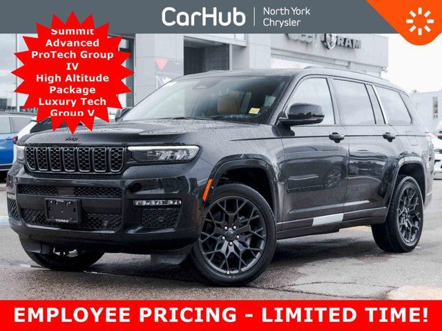 2025 Jeep Grand Cherokee L Summit Advanced ProTech Group IV in Cars & Trucks in City of Toronto