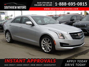 2017 Cadillac ATS AWD 2.0L LUXURY PKG/CARPLAY/B.S.A/NAVI/B.CAMERA