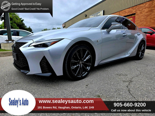 2023 LEXUS IS 300 F SPORT 2 | ONE OWNER| NO ACCIDENTS | RED INTE in Cars & Trucks in Markham / York Region