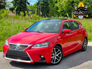 2016 Lexus CT 200h 200h F-Sport Hybrid | Accident Free!