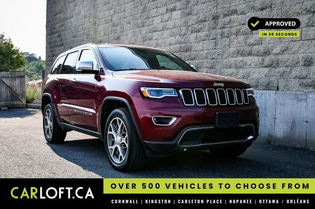 2022 Jeep Grand Cherokee WK Limited • HEATED LEATHER • NAVIGATIO in Cars & Trucks in Cornwall