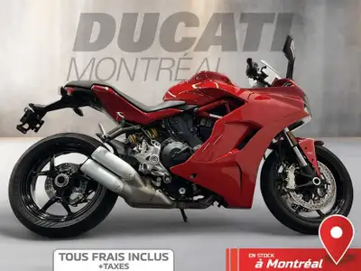 DUCATI SUPERSPORT 2018Prix de vente inclus frais de transport et préparation du manufacturier. Taxes...