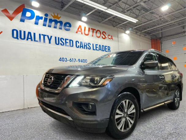 2017 Nissan Pathfinder SV 4WD. 7 Seater, Navi, B.U. Cam. Low Kms in Cars & Trucks in Calgary - Image 2