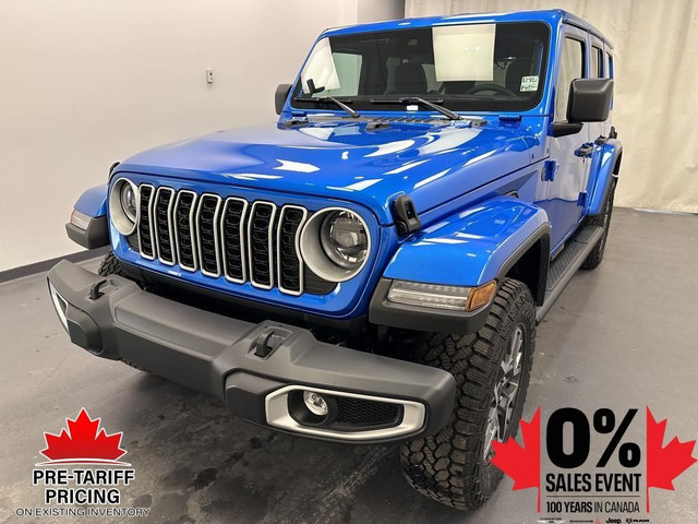 2025 Jeep Wrangler Sahara - Heated Seats - Remote Start in Cars & Trucks in Lethbridge